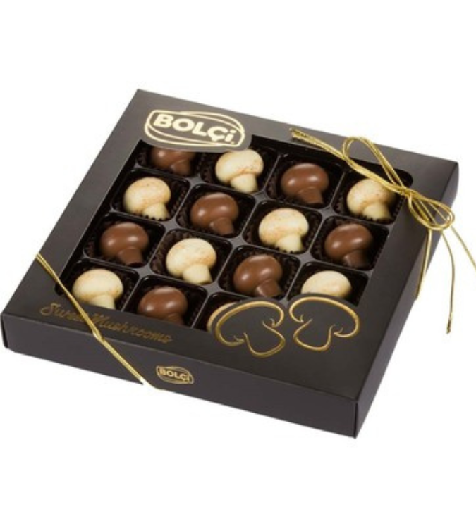 Turkish Mushroom Dessert stuffed with Hazelnuts and Almonds 240g - Bolçi