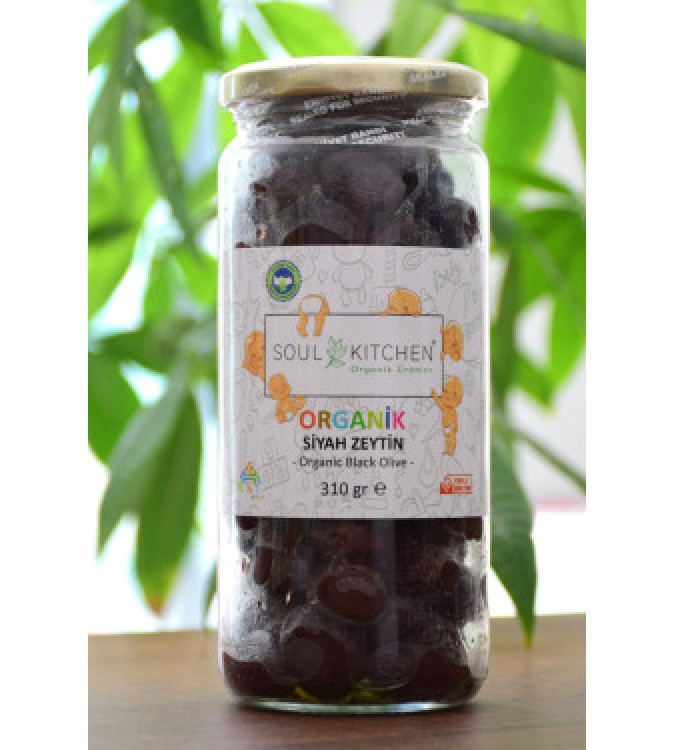 Organic Baby Black Olive 310g