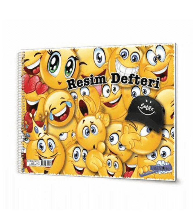 Sketchbook 35x50 cm with cardboard cover of 15 sheets