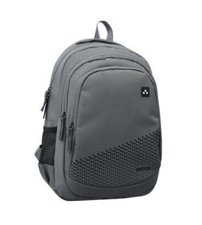 Gray Astral Nellise 3 Zip Backpack