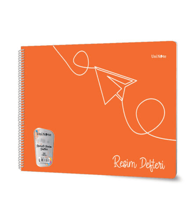 Sketchbook 35x50 cm spiral bound 25 sheets