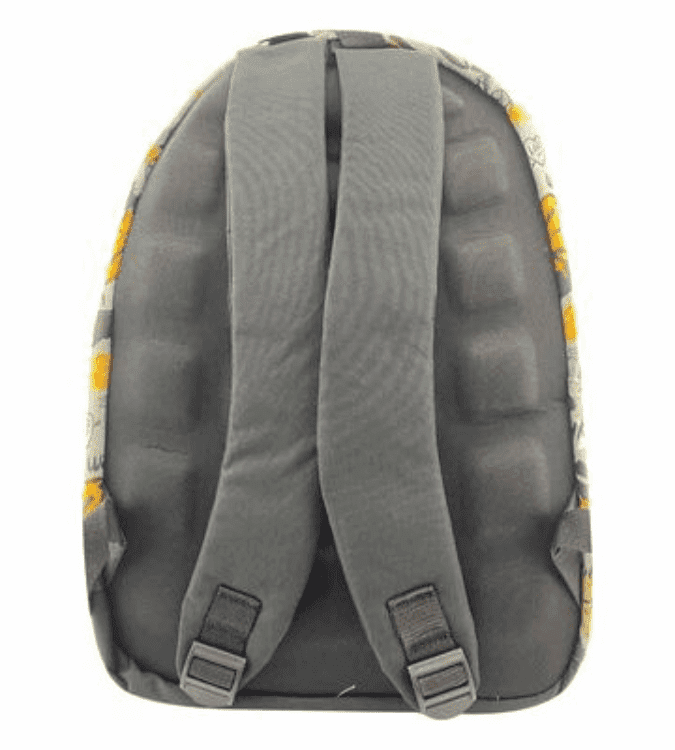 Colorful Backpack with Two Zips from Red Light