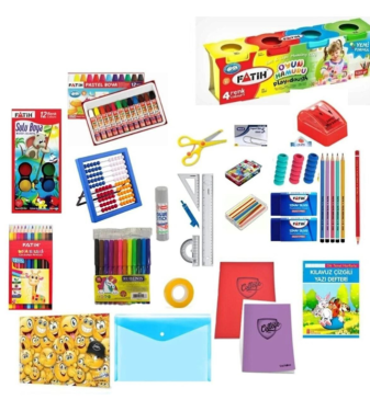 Primary school stationery set