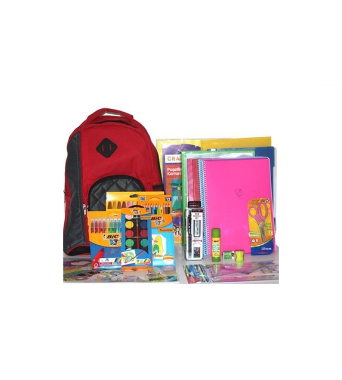 School stationery set for middle school 22 pcs