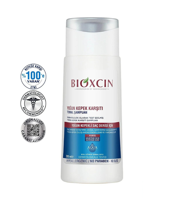 Bioxcin Aqua Thermal DS Anti-Dandruff Shampoo 200 ml