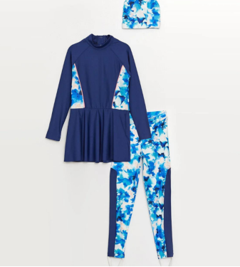 Girls' Swimwear with Long Sleeves