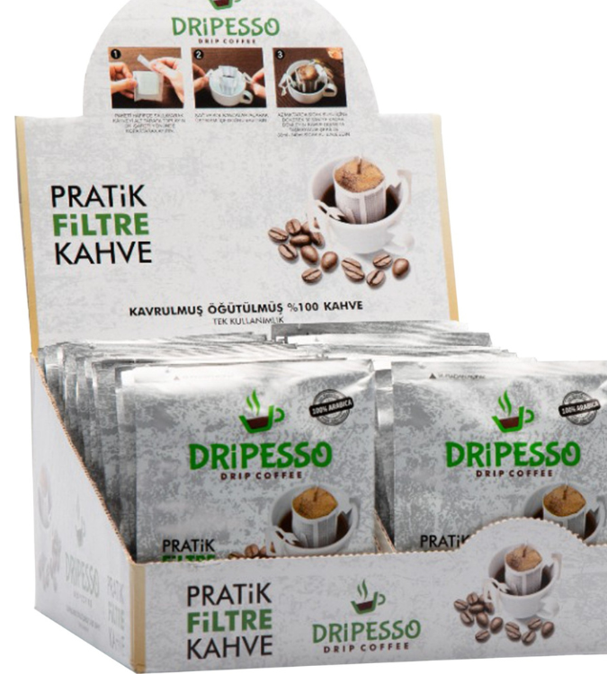 Dripiso filter coffee 50 packets