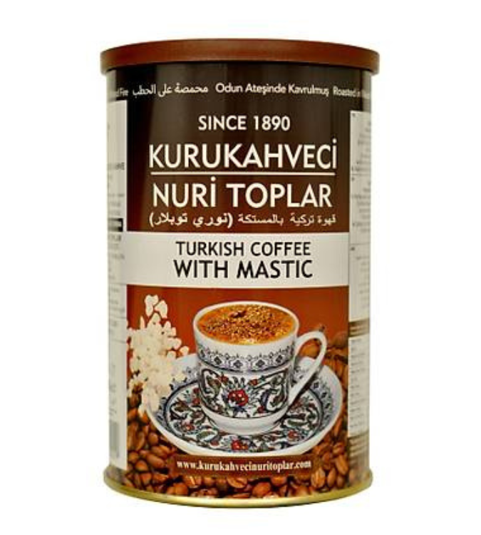 Turkish Coffee with Mastic 250 gr - NURİ TOPLAR