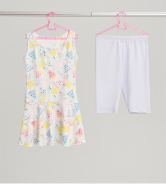 Colorful girls' swimsuit - Haşema 