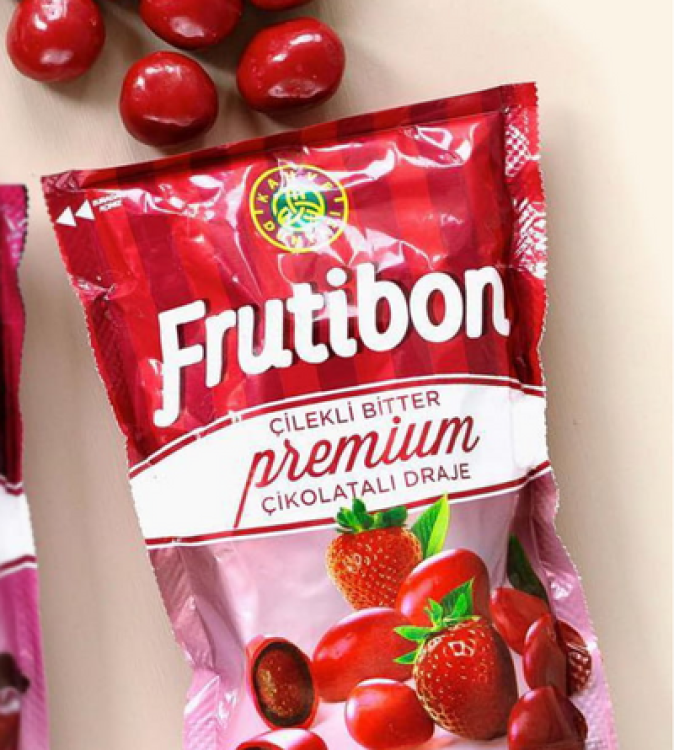 Kahve Dunyasi Frutibon - Strawberry Covered with Chocolate - 150 gr