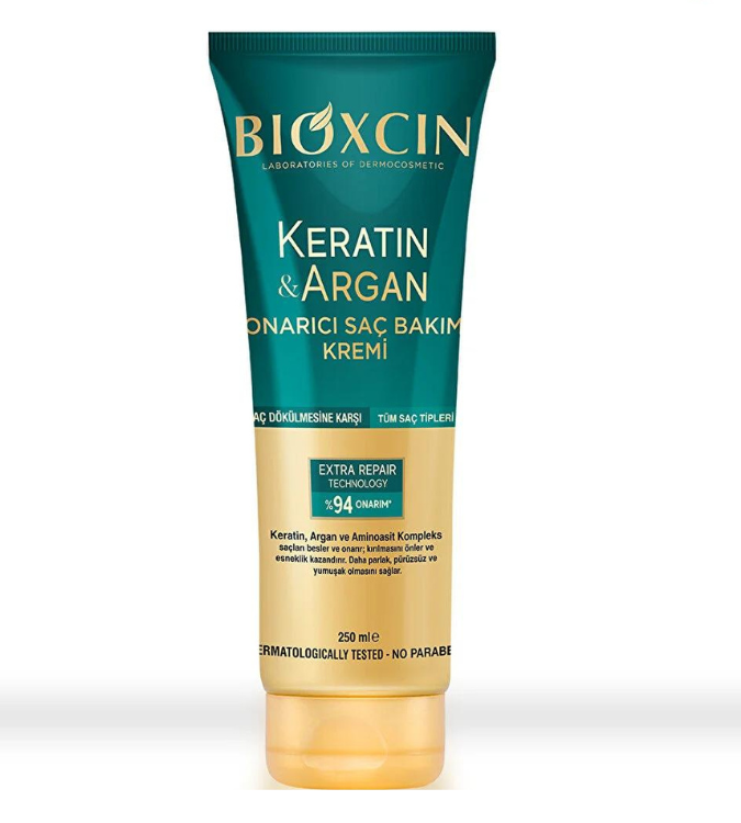 Bioxcin Hair Repair Cream with Argan and Keratin 250 ml