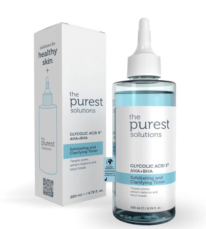 Glycolic Acid Exfoliating and Purifying Toner from The Purest - 200ml