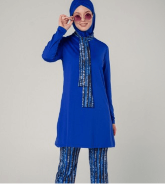 Elif Okur Fully Covered Hijab Swimsuit For Women