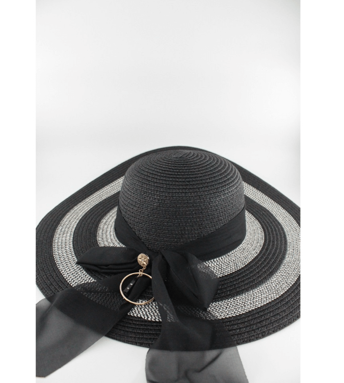 Straw hat for the beach