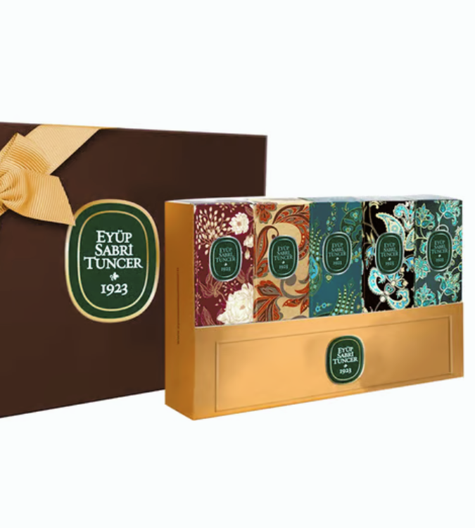 Oud Gift Set of 5 16ml Cologne Bottles - Metal Box - EYÜP SABRİ