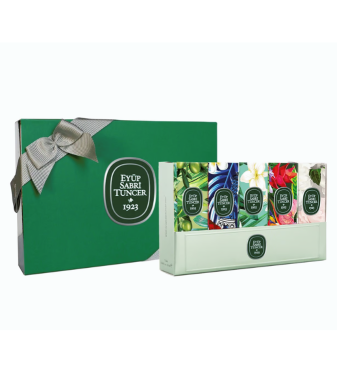 Cologne Set of 5 Pieces, 16 ml, with Unique Scents - Metal box - EYÜP SABRİ