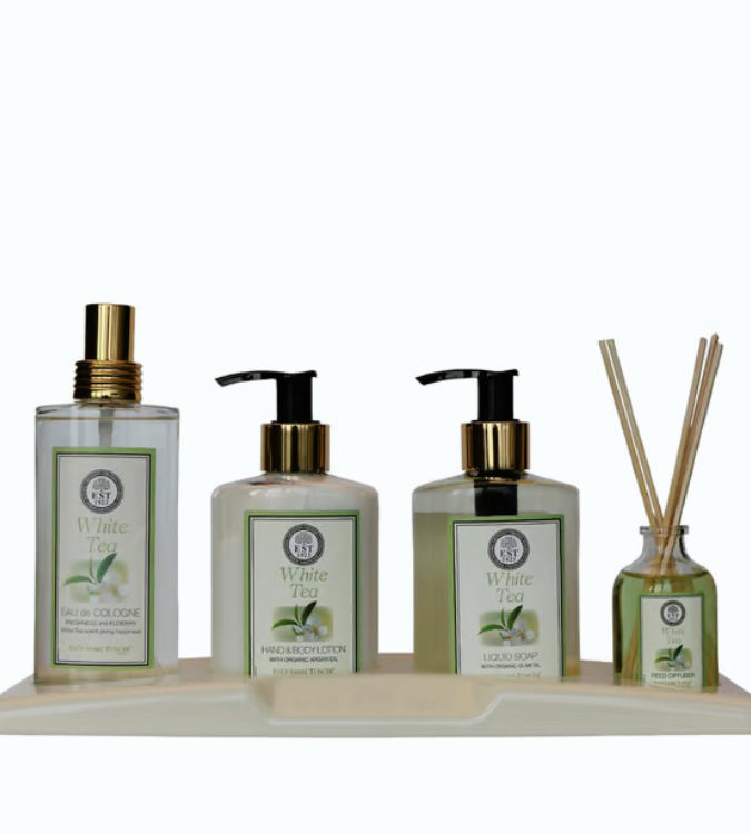 White Tea Personal Care Set of 4 Pieces