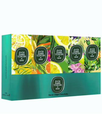 Citrus cologne set of 5 bottles -16 ml each - EYÜP SABRİ