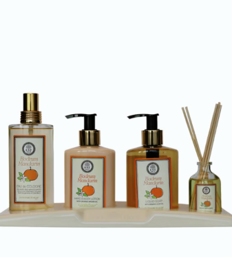Bodrum Tangerine Personal Care Set of 4 Pieces - EYÜP SABRİ