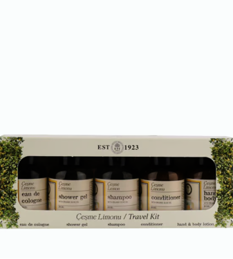 Çeşme Lemon Travel Set of 5 Pieces - EYÜP SABRİ
