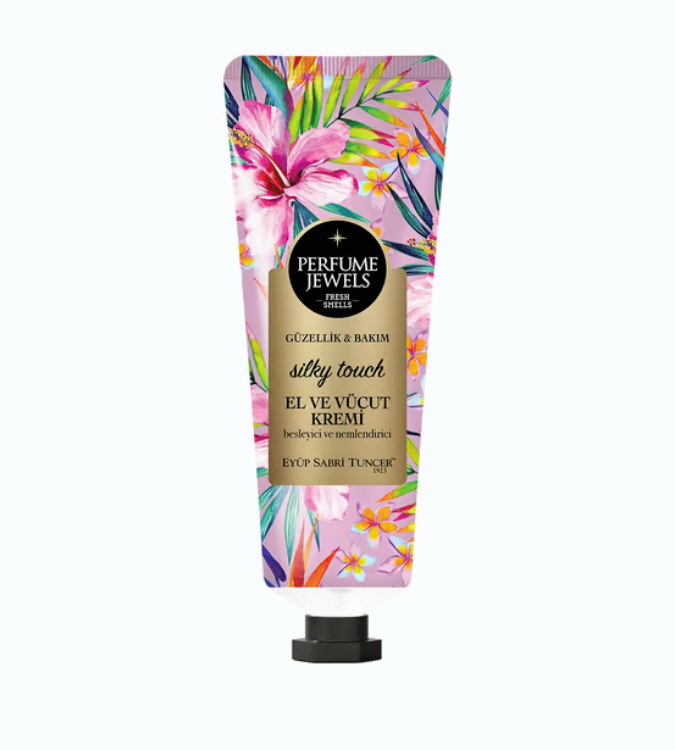 Silky Touch Hand and Body Cream 50 ml - Perfume Jewels