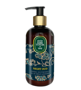 Night Oud hand and body lotion with natural olive oil 250 ml