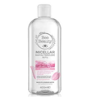 Makeup cleansing water 400 ml for sensitive skin - Bee Beauty