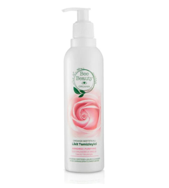 Organic Rose Liquid Cleanser 250ml - Bee Beauty