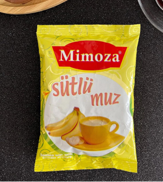 Banana Milk Tea - Hot Milkshake - 200 gr