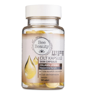 Anti-aging Collagen Capsules - 50 Pieces - Bee Beauty