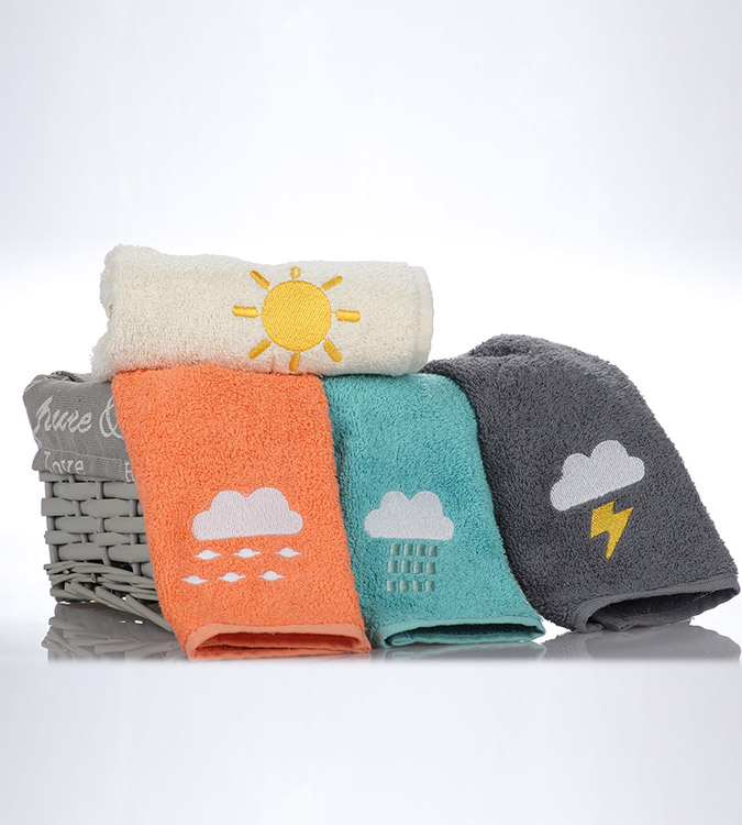 Mürdüm Home Towel set(4 pieces)