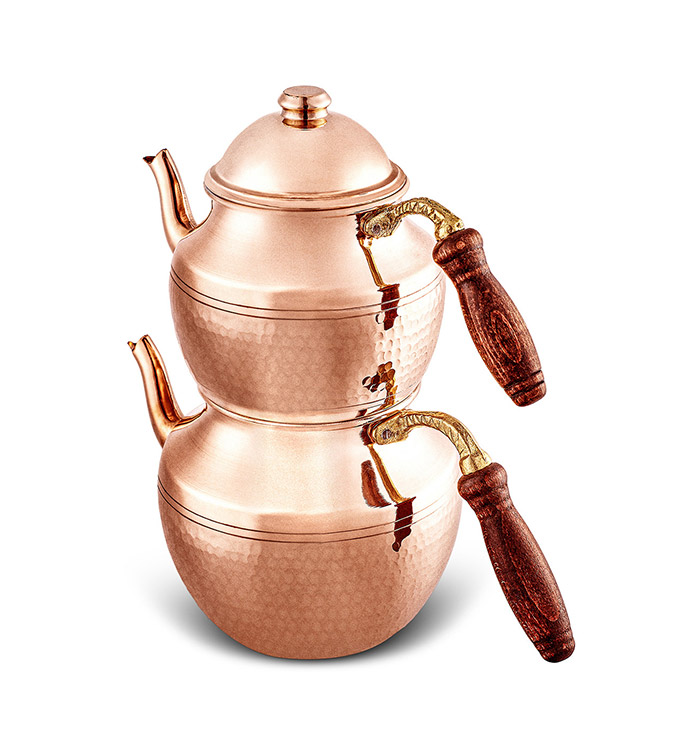 Karaca copper teapot
