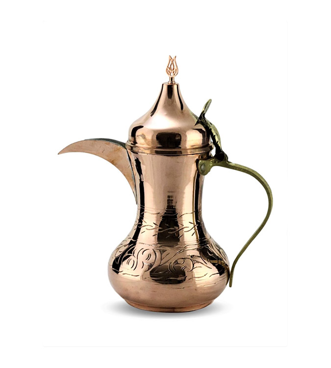 Sonay copper teapot (coffee-tea) embroidered