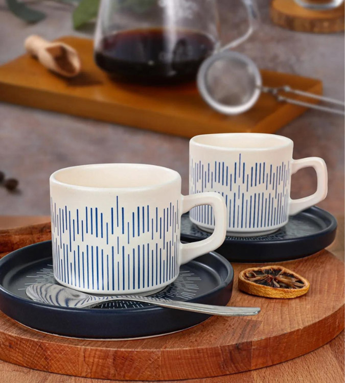 Keramika Tea Set 12 Pieces 6 Persons