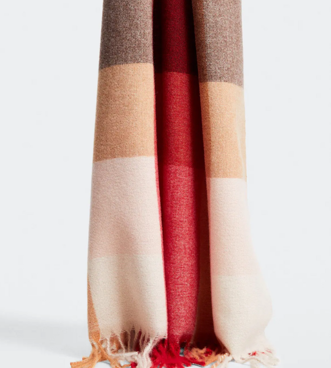 Recycled Polyester Scarf - MANGO