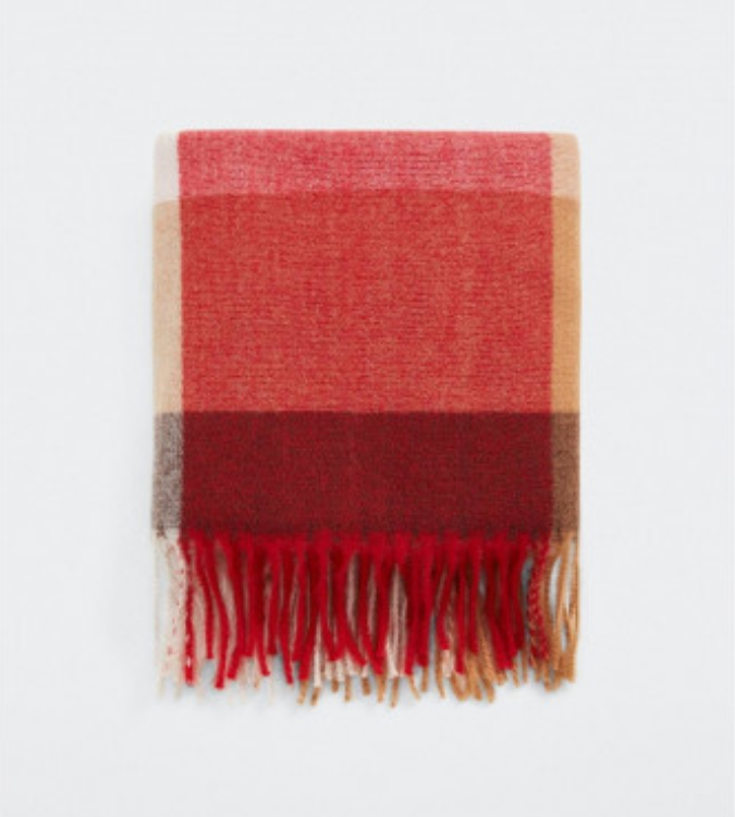 Recycled Polyester Scarf - MANGO