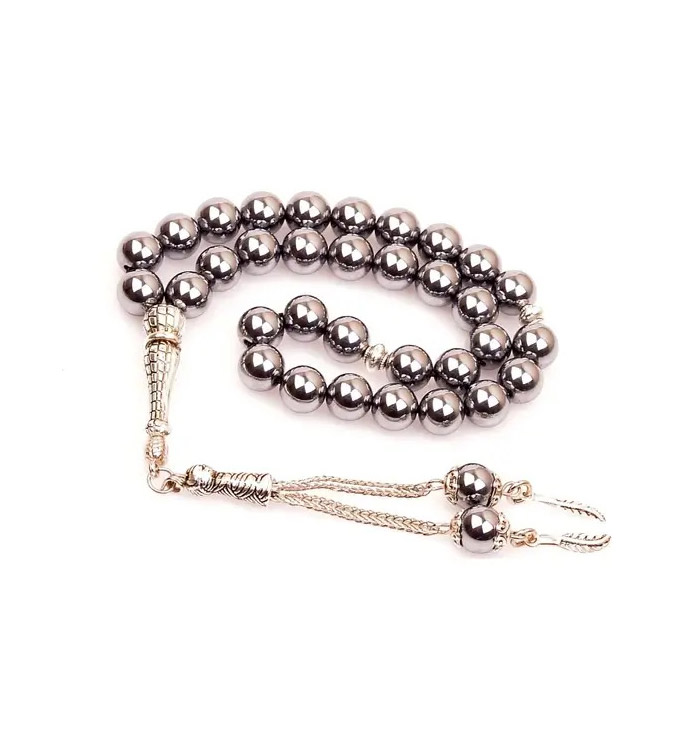 Terahertz Stone Rosary 8 mm