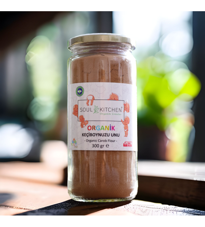 Organic Baby Carob Flour 300g (Gluten Free)