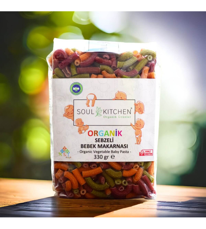 Organic Seasoned Baby Pasta 330g
