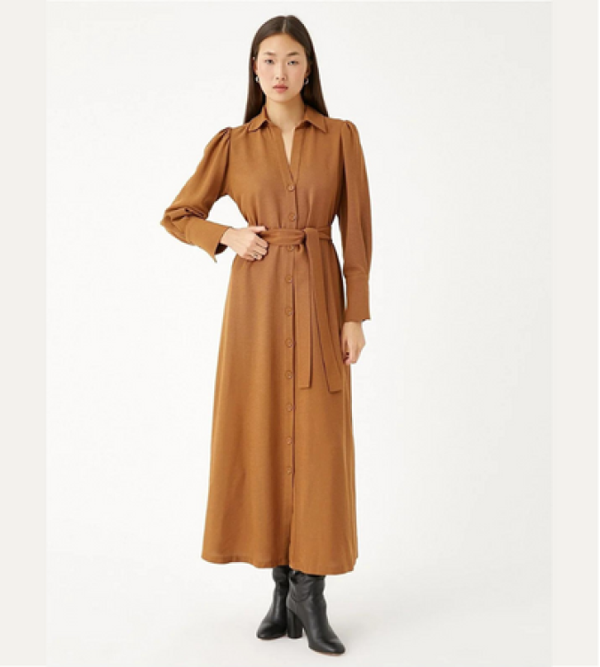 Brown Winter Dress