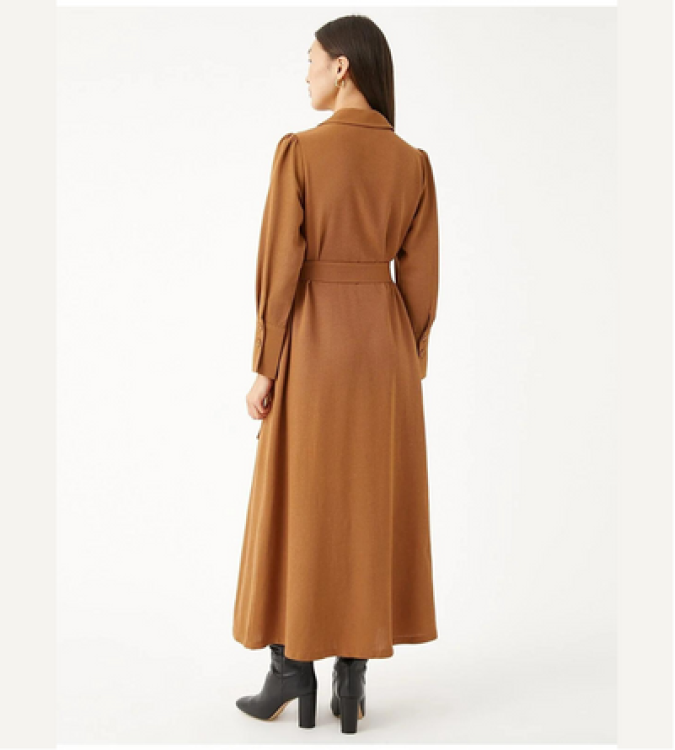 Brown Winter Dress