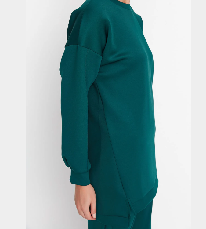 Emerald green two piece set