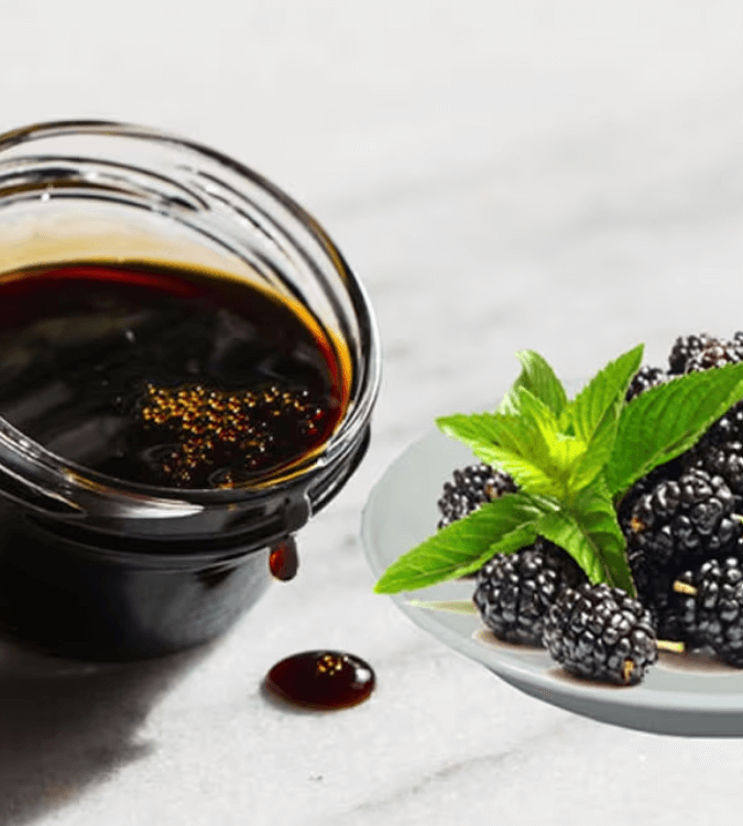 Organic Mulberry Molasses 380g (Cold Pressed)