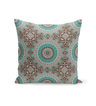 Blue Double-Sided Digital Print cushion Cover
