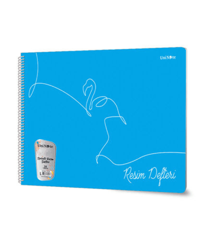 Sketchbook 35x50 cm spiral bound 25 sheets