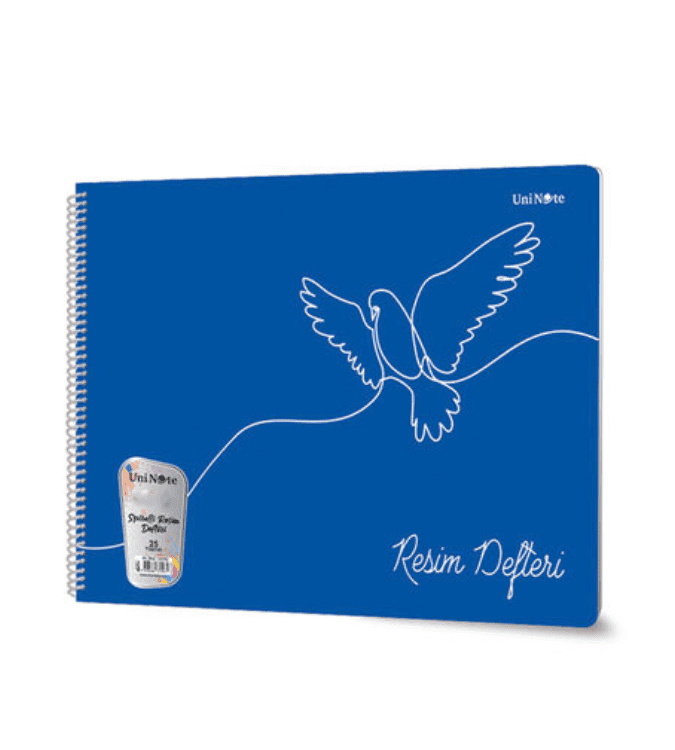 Sketchbook 35x50 cm spiral bound 25 sheets