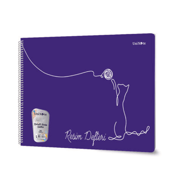 Sketchbook 35x50 cm spiral bound 25 sheets