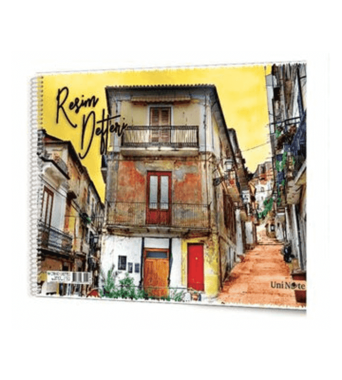 Sketchbook 25 x 35 cm with cardboard cover - 15 sheets