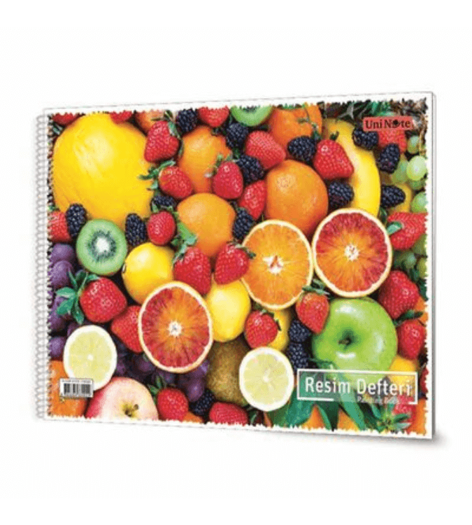 Sketchbook 35x50 cm with cardboard cover of 15 sheets