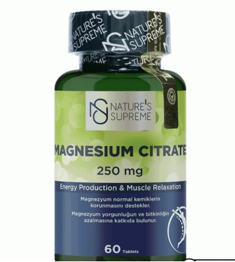 Nature's Supreme Magnesium Citrate 250 Mg 60 Tablet